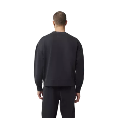 WORDMARK OVERSIZED FLEECE CREW 