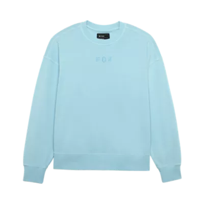 WORDMARK OVERSIZED FLEECE CREW 