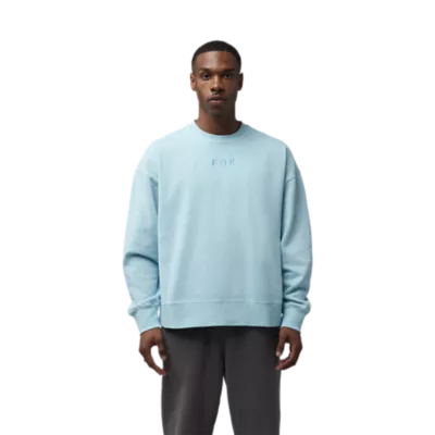 WORDMARK OVERSIZED FLEECE CREW 