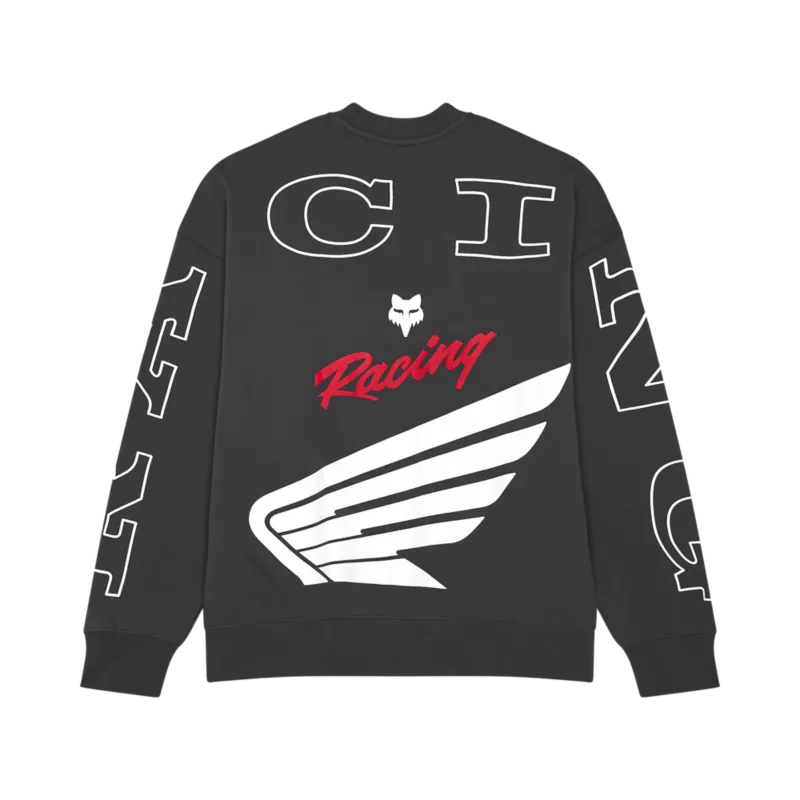 HONDA OVERSIZED FLEECE CREW 
