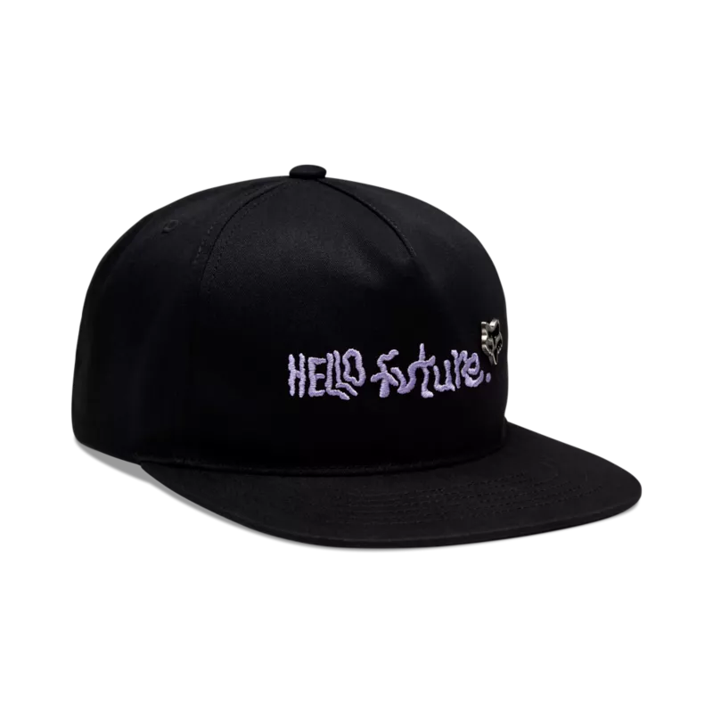 HELLO FUTURE SNAPBACK HAT 