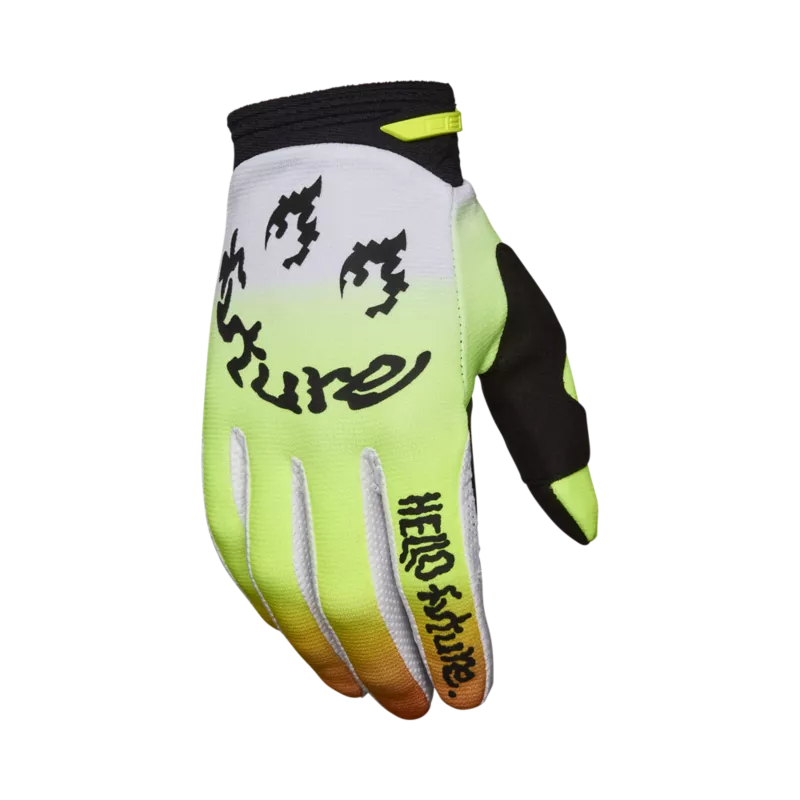 180 HELLO FUTURE GLOVE [WHT/YLW] XL