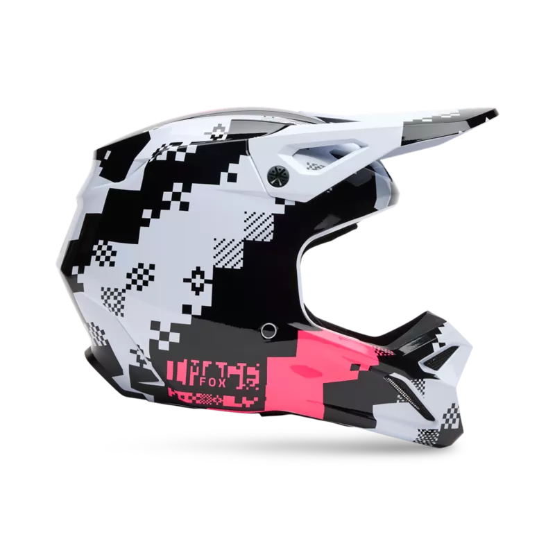 V1 DIGI IMAGE HELMET [BLK/PNK] L