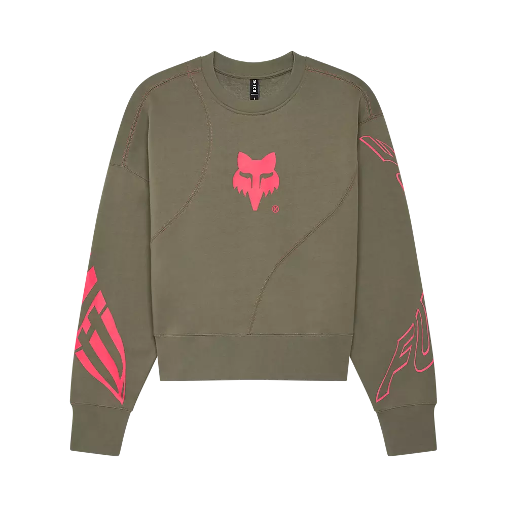 Womens Elevated Oversized Crew Sweatshirt Womens Elevated Oversized Crew Sweatshirt