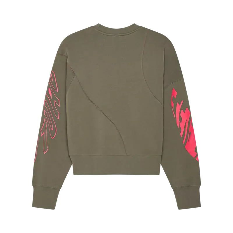 Womens Elevated Oversized Crew Sweatshirt Womens Elevated Oversized Crew Sweatshirt