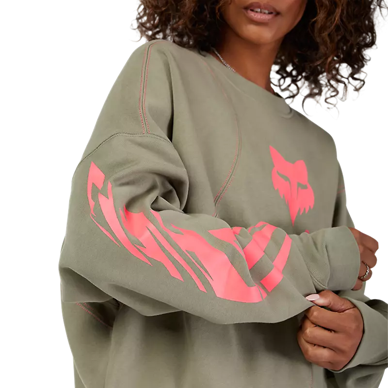 Womens Elevated Oversized Crew Sweatshirt Womens Elevated Oversized Crew Sweatshirt