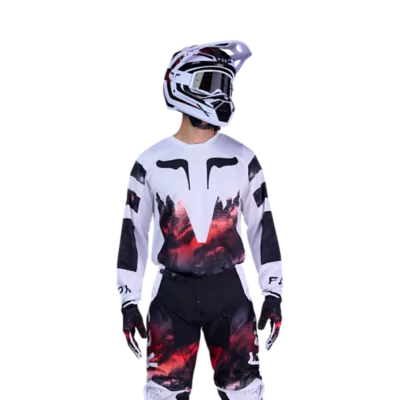 180 KAIROS JERSEY [WHT/FLO RED] XS