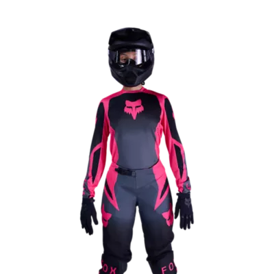 WMNS 180 SHIELD JERSEY [BLK/PNK] XS