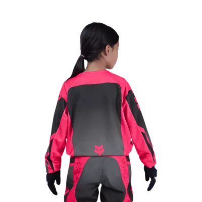 YTH GIRLS 180 SHIELD JERSEY [BLK/PNK] YS