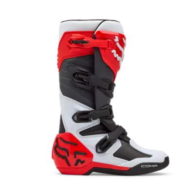 COMP BOOT [WHT/FLO RED] 8