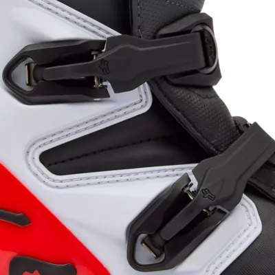COMP BOOT [WHT/FLO RED] 8