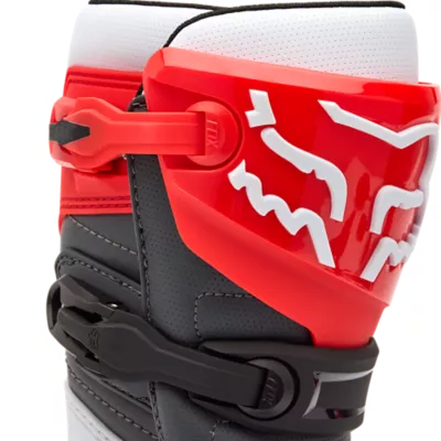 YTH COMP BOOT [WHT/FLO RED] 1