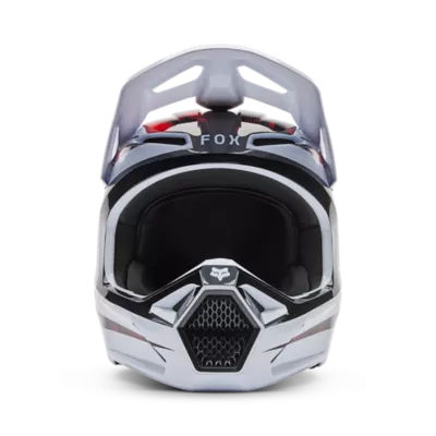 V1 KAIROS HELMET [WHT/FLO RED] XS
