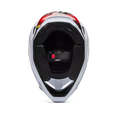 V1 KAIROS HELMET [WHT/FLO RED] XS