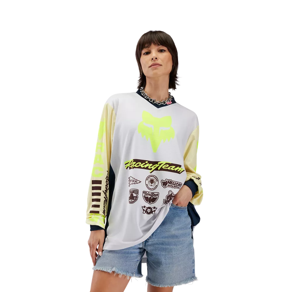 トップス 23SS ENNOYTECH FLEX JERSEY CREW DAIWA PIER39 TECH FLEX JERSEY CREW WHITE
