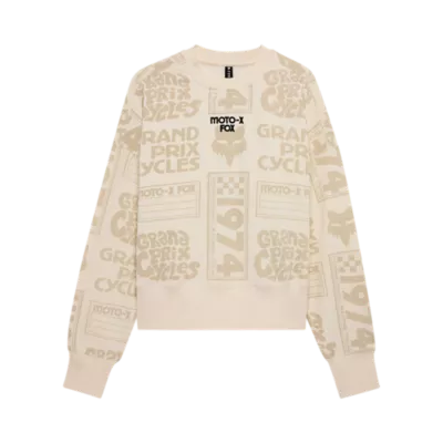 W CIRCA 74 OVERSIZED FLC CREW 
