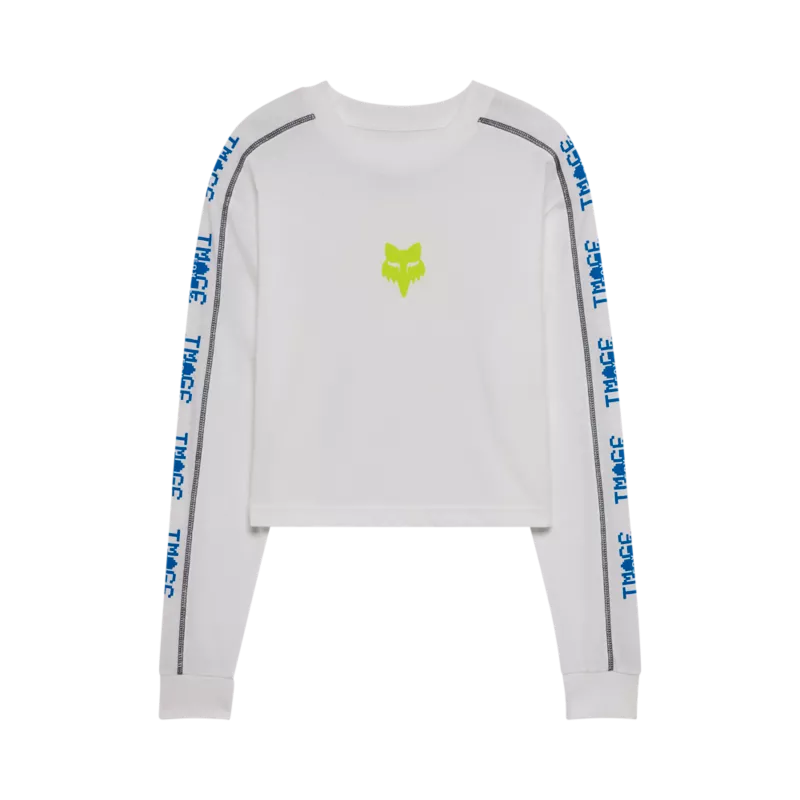 Womens Image Phantom Long Sleeve Crop Tee