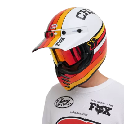 FOX X CHERRY MOTO-3 HELMET 