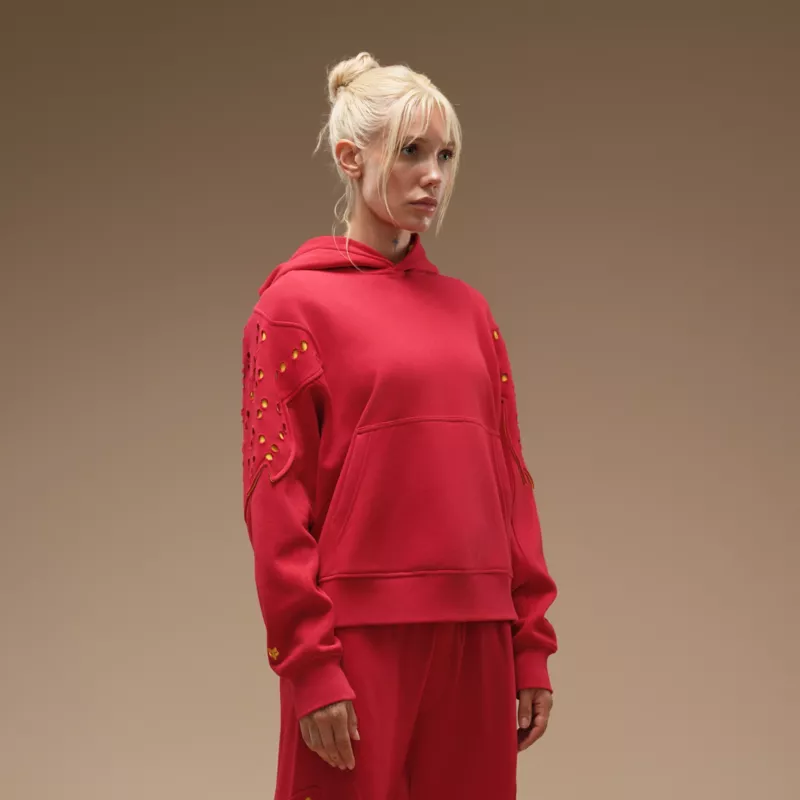 Kiko Kostadinov for Fox LAB Perforated Hoodie