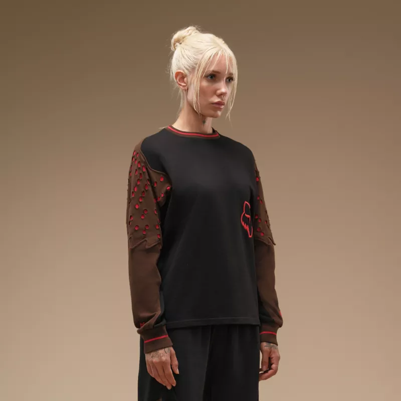 Kiko Kostadinov for Fox LAB Perforated Long Sleeve Tee