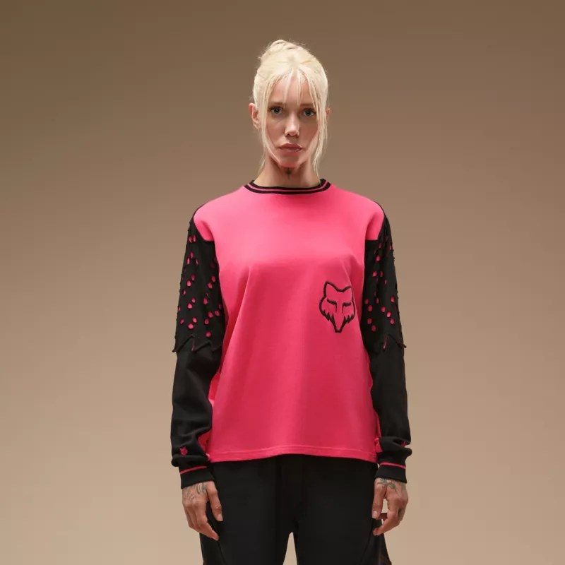 Kiko Kostadinov for Fox LAB Perforated Long Sleeve Tee