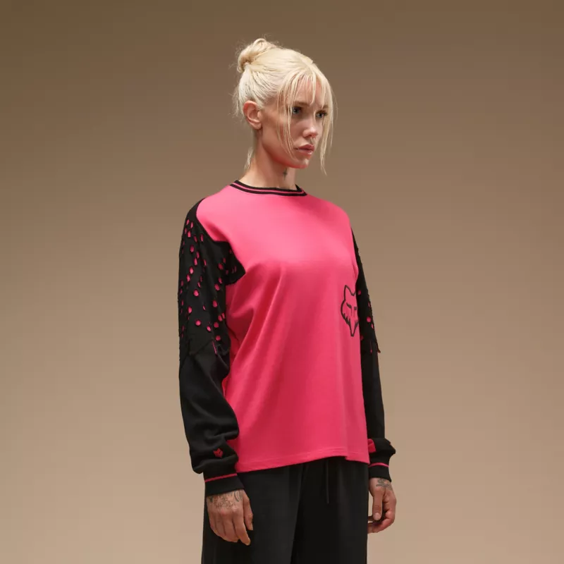 Kiko Kostadinov for Fox LAB Perforated Long Sleeve Tee