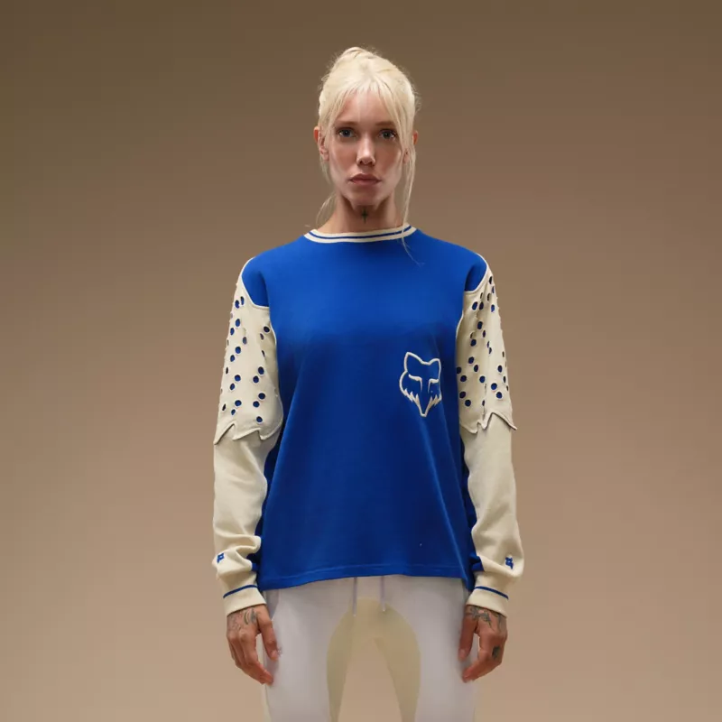 Kiko Kostadinov for Fox LAB Perforated Long Sleeve Tee