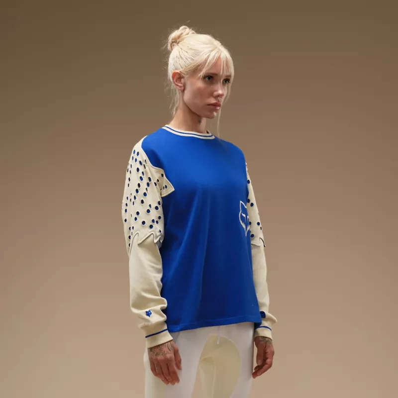 Kiko Kostadinov for Fox LAB Perforated Long Sleeve Tee