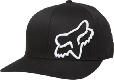 FLEX 45 FLEXFIT Fox HAT [BLK/WHT] Racing® | S/M