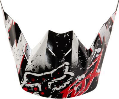 V3 Riot Helmet Visor [Black/Red] NS