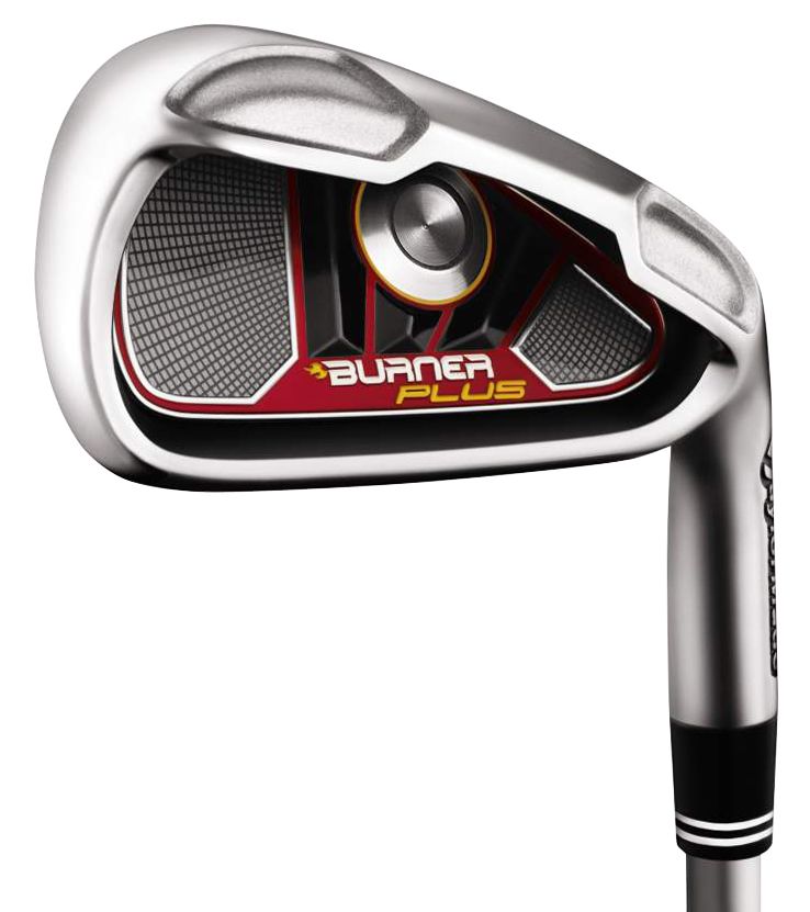 Taylormade Men’s Burner Plus Irons (steel) 4aw Golf