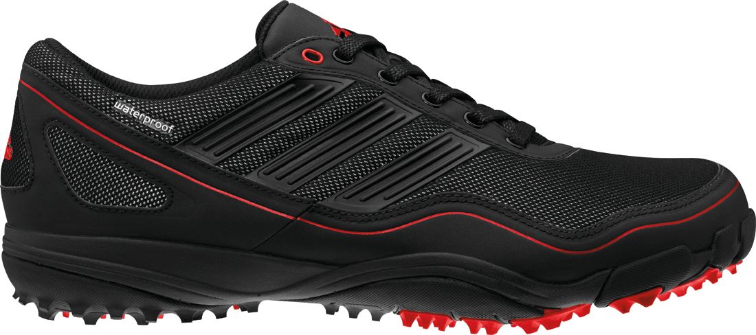 Adidas Men’s Puremotion Golf Shoe – Black/red | Golf