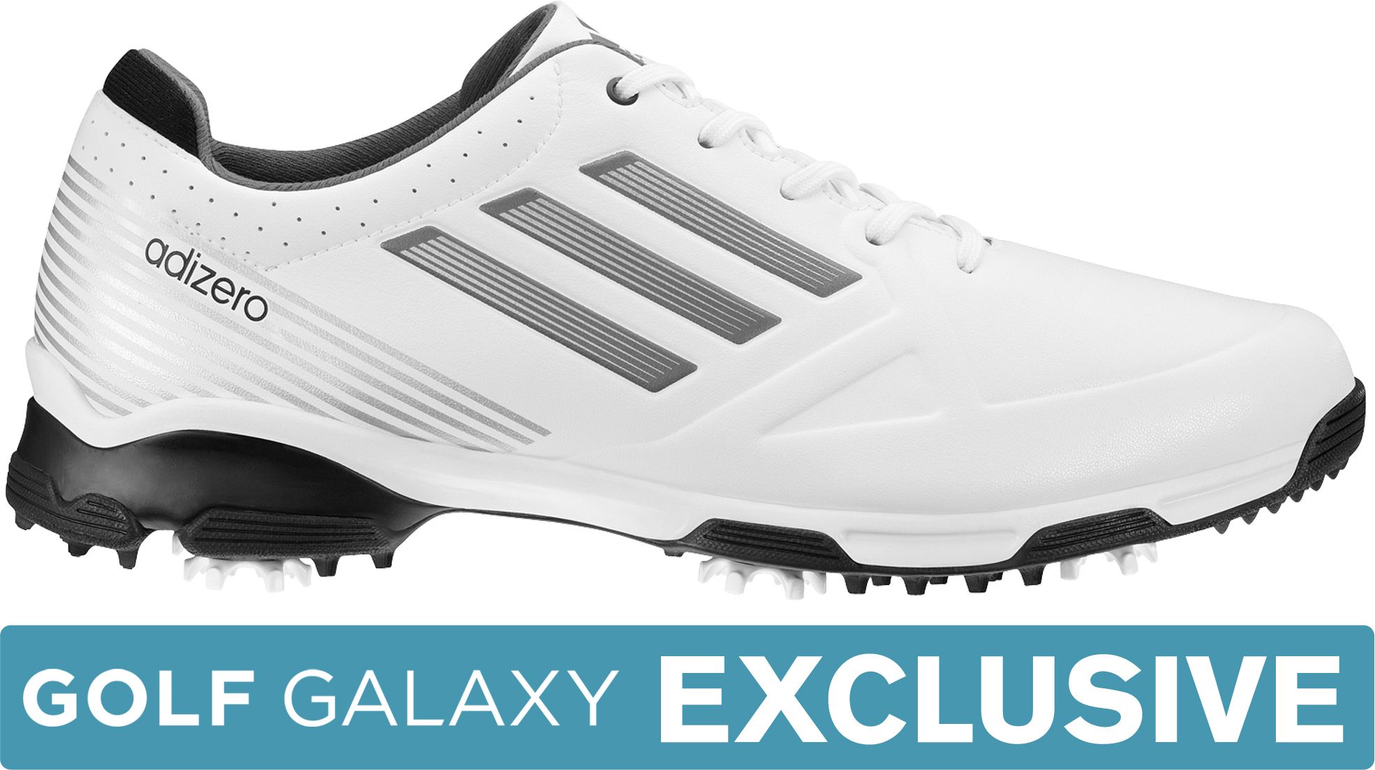 Adidas Men’s Adizero 6spike Golf Shoe Silver/black Golf