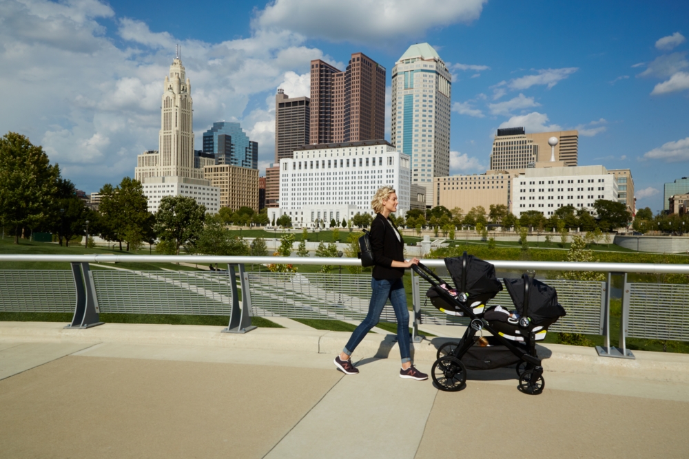 city select lux double stroller canada