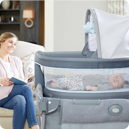 pack n play with portable bassinet