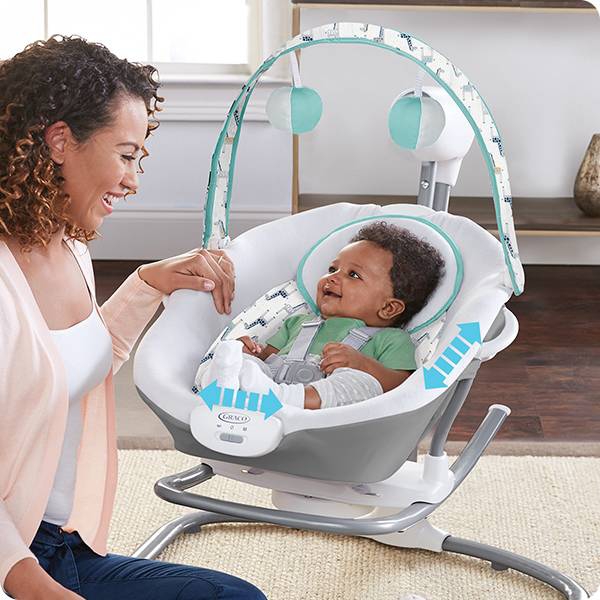 graco duet sway swing with portable rocker assembly