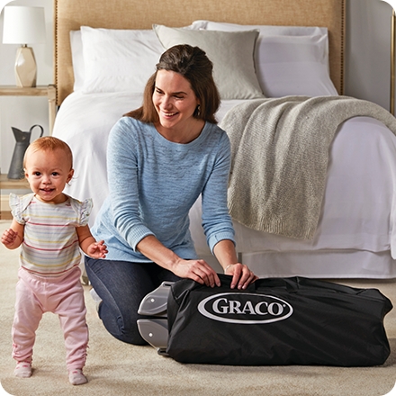 graco travel lite crib dimensions