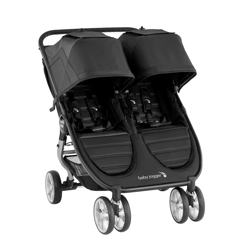 city mini double stroller bassinet