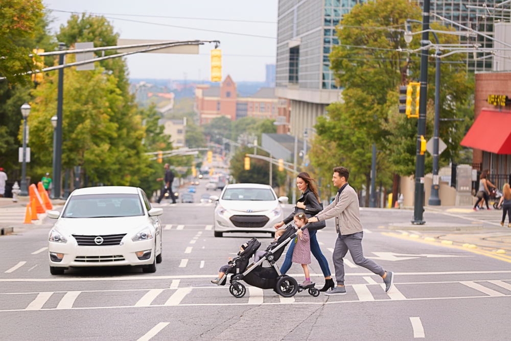 city select stroller with glider board