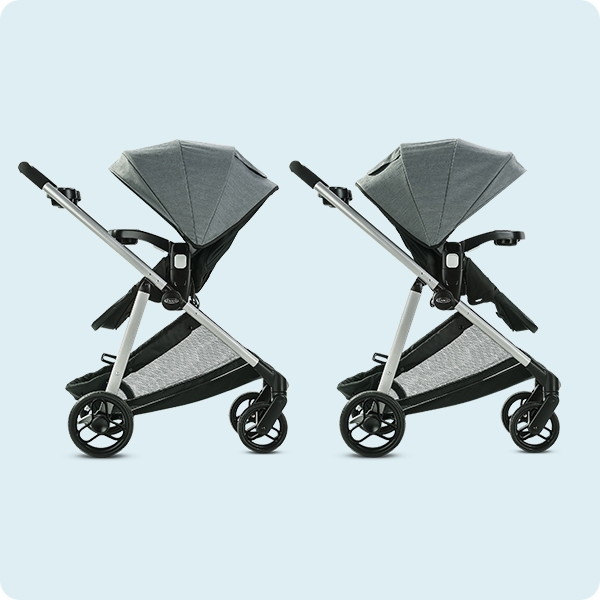 one hand fold travel system