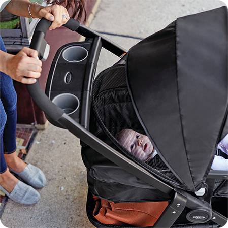 modes bassinet stroller