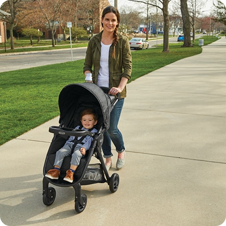 graco fastaction travel system