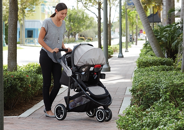 graco three in one stroller