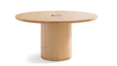 Linea Round Conference Table Hbf Furniture