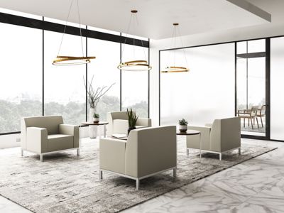 HBF, Brian Kane’s supremely simple and elegant Bianco Series of lounge seating pays meticulous attention to detail and