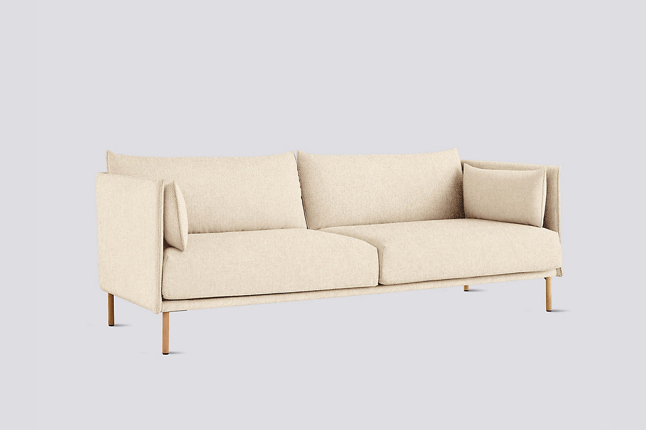 Perth Symptoms Restate HAY Silhouette Sofa, Three Seat Sofa in Amandine from HAY | AccuWeather Shop