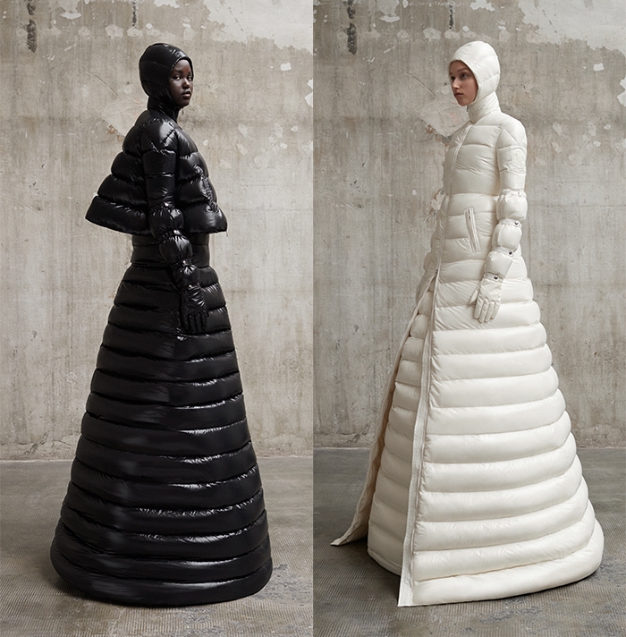 Moncler deals wedding dress