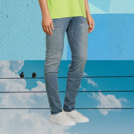 Mens light blue designer hot sale jeans
