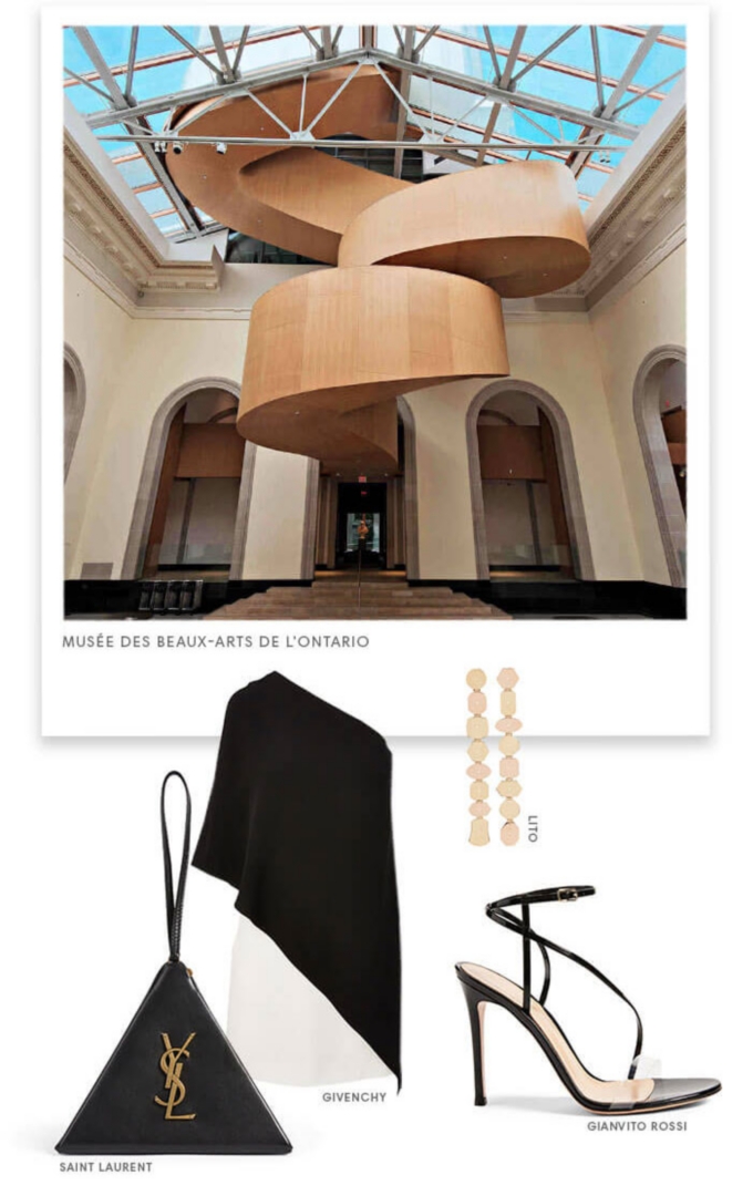 Holt Renfrew Image de Art Gallery Of Ontario. Lito. Sant Luarent. Givenchy. Gianvito Rossi
