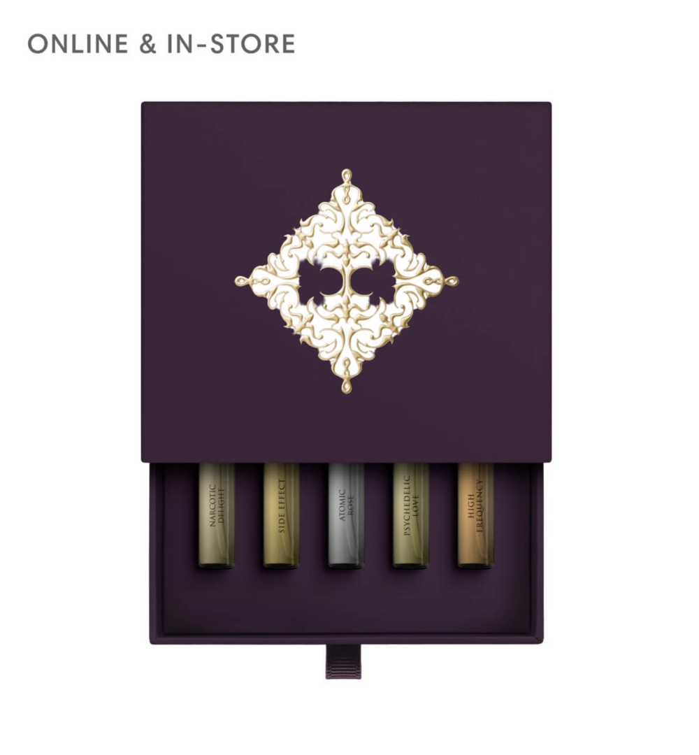 A mini bottle of Baccarat Rouge. The best.